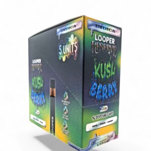 LOOPER RESERVE 1GM THC-P DISPOSABLES 5CT -KUSH BERRY INDICA