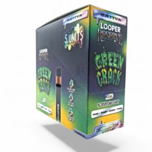 LOOPER RESERVE 1GM THC-P DISPOSABLES 5CT -GREEN CRACK SATIVA