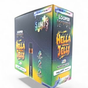 LOOPER RESERVE 1GM THC-P DISPOSABLES 5CT -HELLA JELLY SATIVA