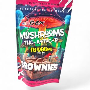 DELTAPEX THC-A+THC-P 10000MG MUSHROOMS -BROWNIES