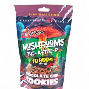 DELTAPEX THC-A+THC-P 10000MG MUSHROOMS -CHOCOLATE CHIP COOKIES
