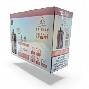 TRINITY SPINNY DISPOSABLES DUAL FLAVOR 30000PUFF 5CT -MANGO PEACH WATERMELON/GUMMY BEARS