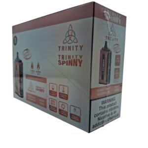 TRINITY SPINNY DISPOSABLES DUAL FLAVOR 30000PUFF 5CT -STRAWBERRY ICE/MANGO ICE