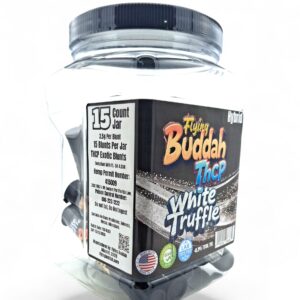 FLYING BUDDAH 3.5GM EXOTIC THCP BLUNTS 15CT JAR -WHITE TRUFFLE HYBRID
