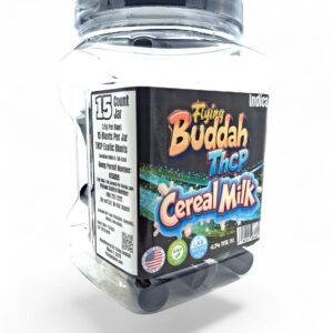 FLYING BUDDAH 3.5GM EXOTIC THCP BLUNTS 15CT JAR -CEREAL MILK INDICA