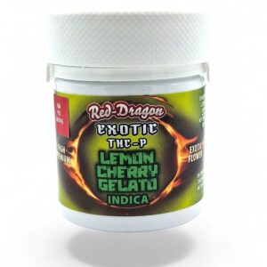 RED DRAGON 3.5GM THC-P EXOTIC FLOWER -LEMON CHERRY GELATO INDICA