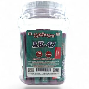 RED DRAGON 1.5GM THCA PREROLL 30CT -AK47