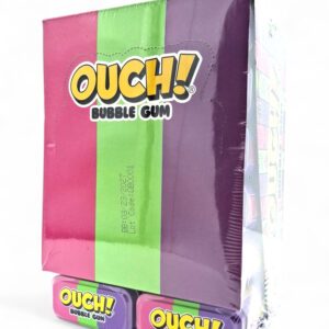 OUCH BUBBLE GUM ASSORTED FLAVORS 21CT