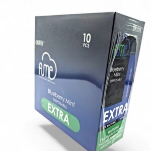 FUME EXTRA BLUEBERRY MINT 1500 PUFFS 10CT