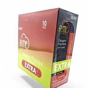 FUME EXTRA DRAGON PAPAYA 1500 PUFFS 10CT