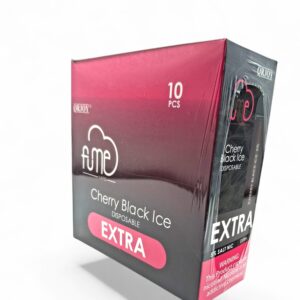 FUME EXTRA CHERRY BLACK ICE 1500 PUFFS 10CT