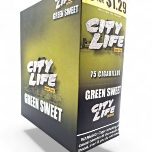 CITY LIFE 5/1.29 GREEN SWEET 15CT