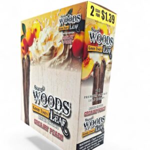 GOOD TIMES SWEET WOODS 2/1.39 CREAMY PEACH 15CT