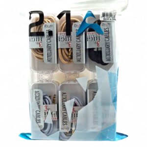 AQVAZE AUX CABLE 3FT 12CT