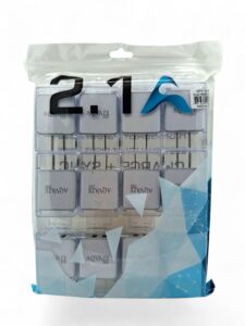 AQVAZE 2.1A USB DUAL WALL ADAPTOR 12CT