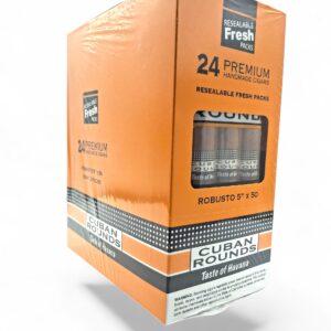 CUBAN ROUNDS ROBUSTO 5"X50-8/3PK