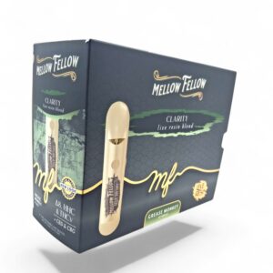 MELLOW FELLOW 2G  DISPOSABLE LIVE RESIN 6CT BOX - GREASE MONKEY