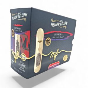 MELLOW FELLOW 2G  DISPOSABLE LIVE RESIN 6CT BOX - STRAWBERRY AMNESIA