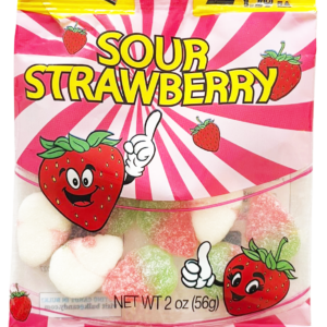 SNACKERZ 2F$2 12CT SOUR STRAWBERRY