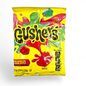 PEG FRUIT GUSHERS WATERMELON & SOUR APPLE 4.25OZ