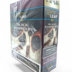 GAME LEAF 2/1.49 BLACK RASPBERRY 15CT