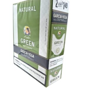 GARCIA Y VEGA 2/1.49 GREEN 2/15CT
