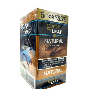 GAME LEAF 5/$3.79 NATURAL 8CT