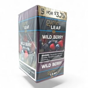 GAME LEAF 5/$3.79 WILD BERRY 5/8CT