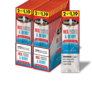 WHITEOWL 2/1.19 RED WHITE & BERRY 30CT