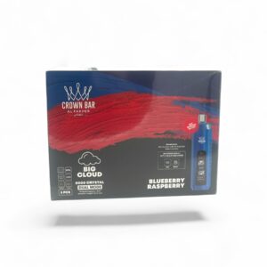 AL FAKHER CROWN BAR DISPOSABLE CRYSTAL V2 12000 PUFF 5CT BLACKBERRY BLUEBERRY