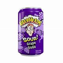 WARHEAD SODA GRAPE 12OZ CAN 12CT