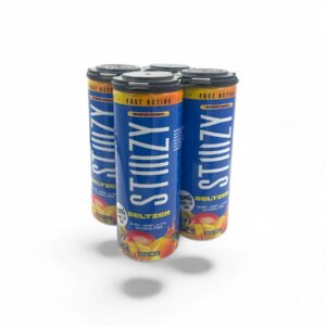 STIIZY 20MG THC SELTZER 12OZ 4PK CANS - MANGO TANGO