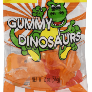 SNACKERZ 2F$2 12CT GUMMY DINOSAURS