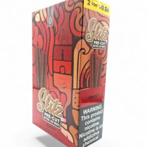SLITZ NATURAL LEAF TOBACCO WRAPS 2/.99 15CT - SWEET