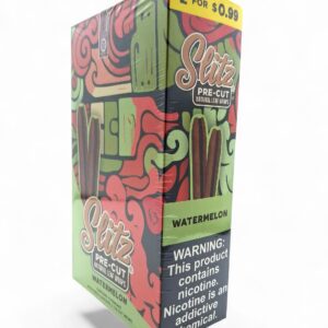 SLITZ NATURAL LEAF TOBACCO WRAPS 2/.99 15CT - WATERMELON
