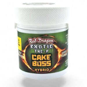 RED DRAGON 3.5GM THC-P EXOTIC FLOWER -CAKE BOSS HYBRID