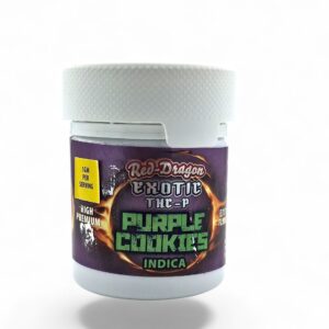 RED DRAGON 3.5GM THC-P EXOTIC FLOWER -PURPLE COOKIES INDICA