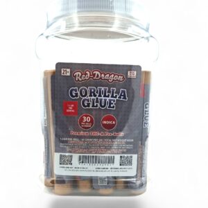 RED DRAGON 1.5GM THCA PREROLL 30CT -GORILLA GLUE