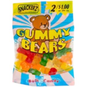 SNACKERZ 2F$2 12CT GUMMY BEARS
