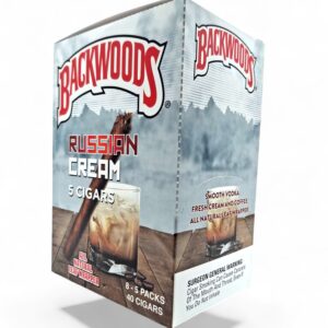 BACKWOODS 8/5PK RUSSIAN CREAM