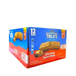 RICE KRISP KING CHOCOLATEY PEANUT BUTTER 12CT