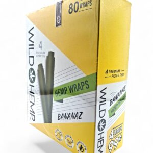 WILD HEMP WRAPS 4/.99 BANANAZ 20CT