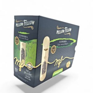 MELLOW FELLOW 2G  DISPOSABLE LIVE RESIN 6CT BOX - GREEN CRACK