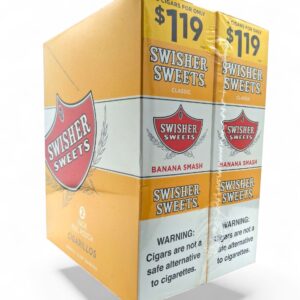 SWISHER SWEET 2/1.19 BANANA SMASH 2/30CT
