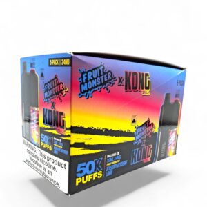 KONG 50K PUFFS FRUIT MONSTER 24MG E-LIQUID 5CT -BLUEBERRY RASPBERRY LEMON