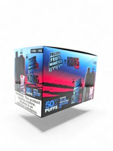 KONG 50K PUFFS FROZEN MONSTER 24MG E-LIQUID 5CT -MIXED BERRY ICE