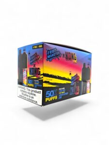 KONG 50K PUFFS FRUIT MONSTER 48MG E-LIQUID 5CT -BLUEBERRY RASPBERRY LEMON
