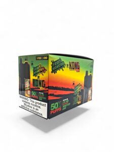 KONG 50K PUFFS FRUIT MONSTER 48MG E-LIQUID 5CT -MANGO PEACH GUAVA