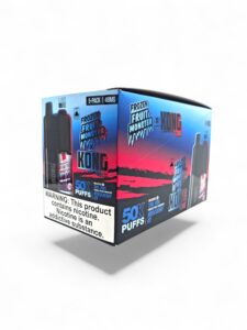 KONG 50K PUFFS FROZEN MONSTER 48MG E-LIQUID 5CT -MIXED BERRY ICE