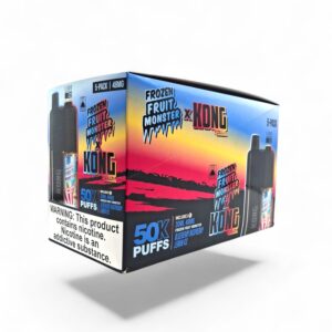 KONG 50K PUFFS FROZEN MONSTER 48MG E-LIQUID 5CT -BLUEBERRY RASPBERRY LEMON ICE